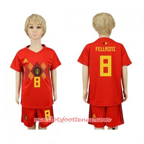 Maillot/Tenue Belgique Fellaini 8 Enfant Domicile Coupe du monde 2018